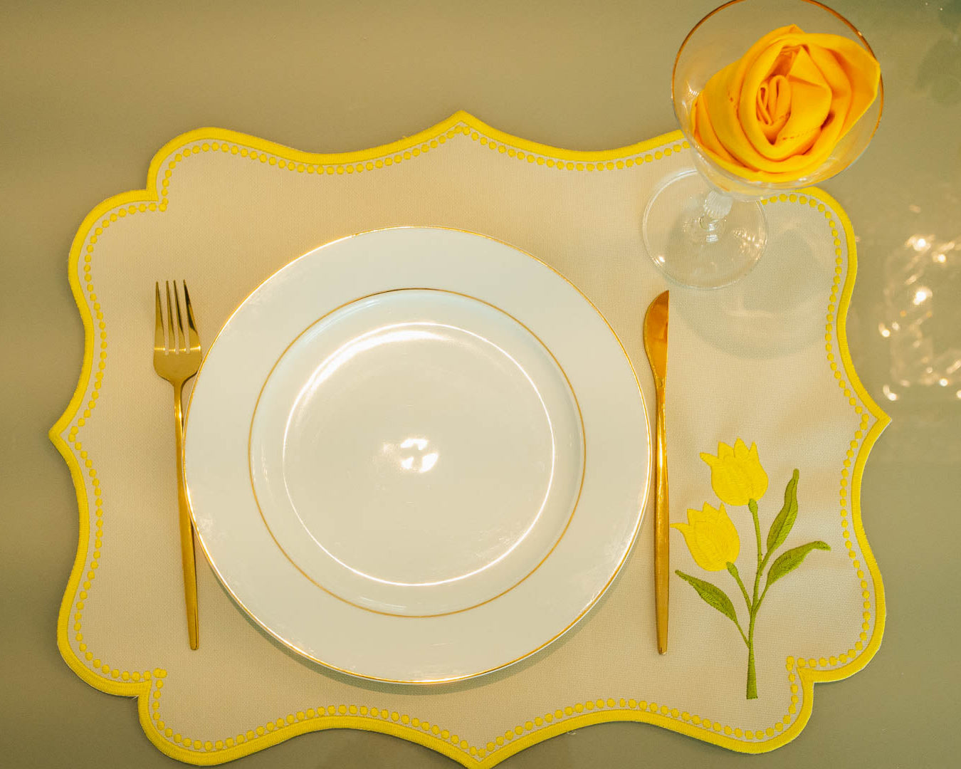 Sphere Placemat - Pink