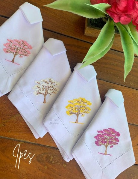 GUARDANAPOS BORDADOS