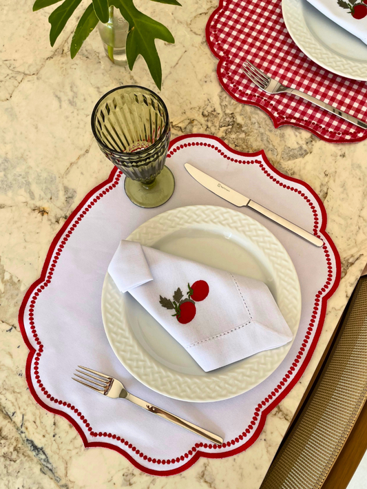 Linen Blend Napkin - Black