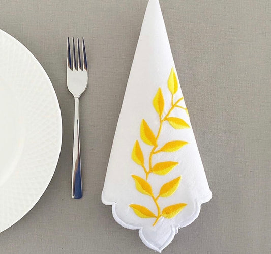 Linen Blend Napkin - Black