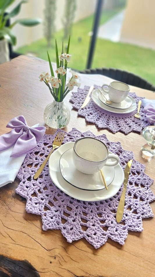Americano Crochê Lilac